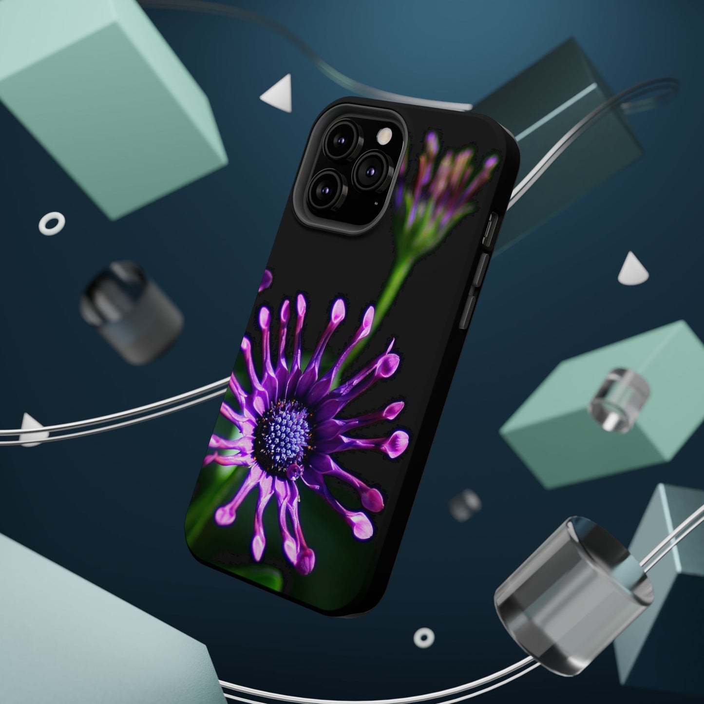Floral Whirligig - Magnetic Phone Case