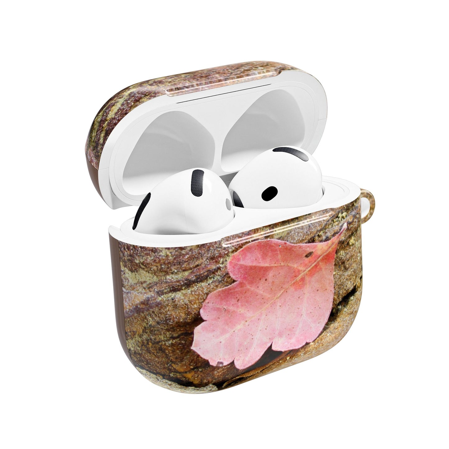 Leaf Print AirPod Case — Autumn Nature Protective AirPods Cover