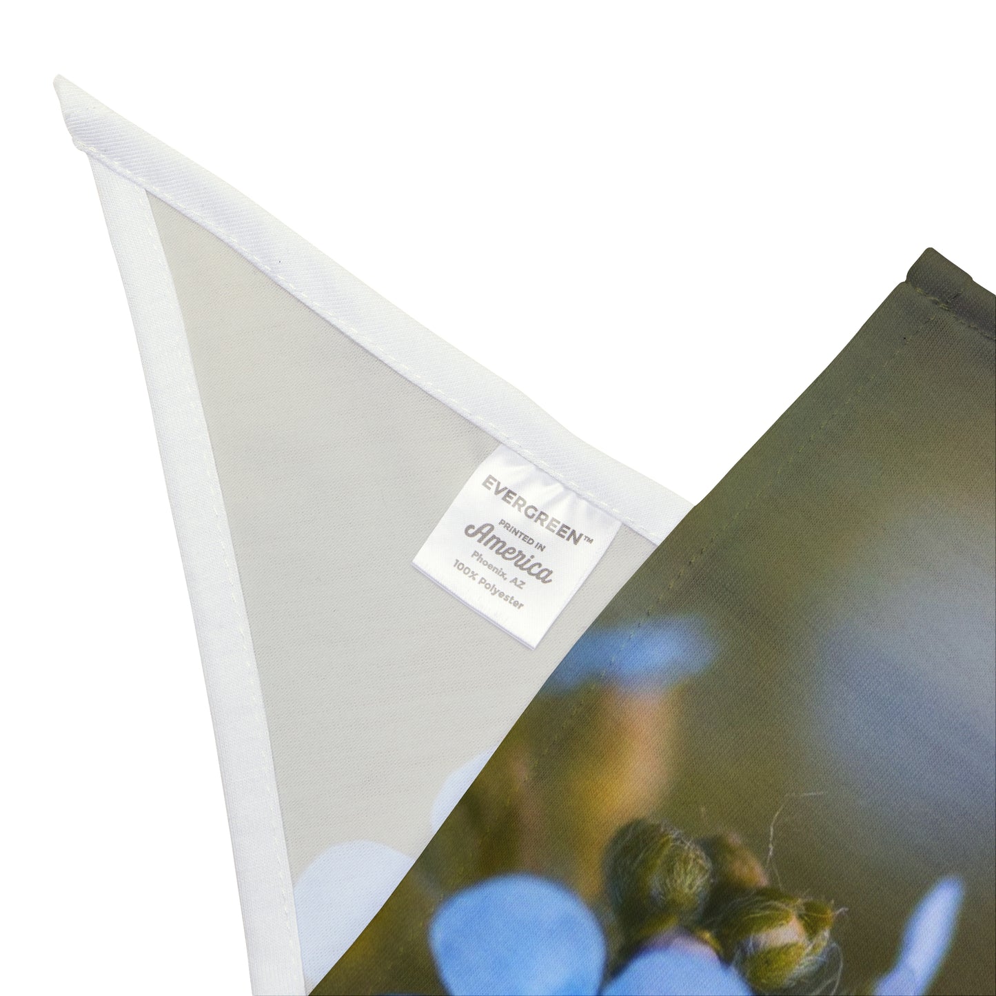 Forget-Me-Not Floral Pet Bandana – Soft Blue Flower Dog & Cat Accessory