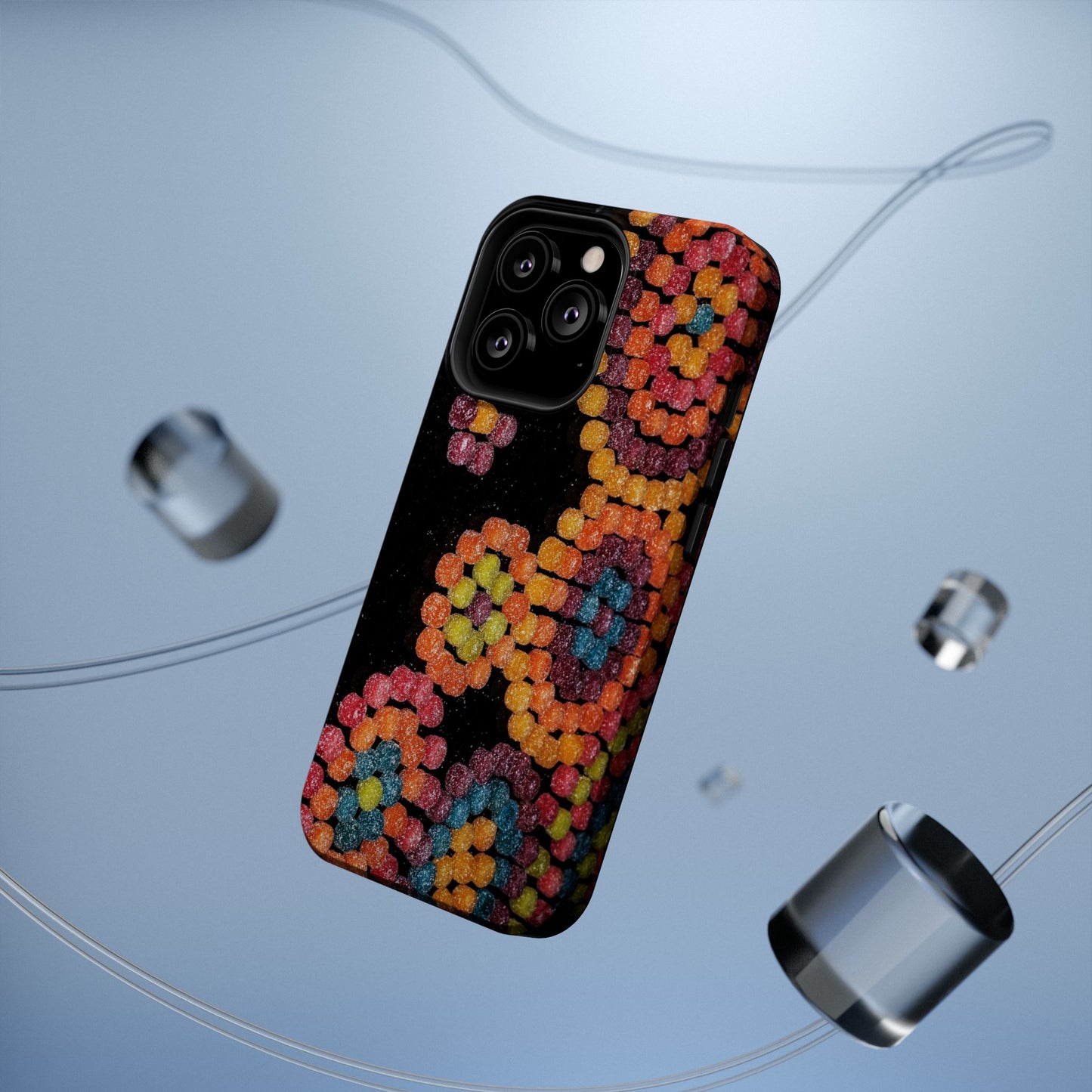 Colorful Candy Pattern Magnetic Impact Phone Case