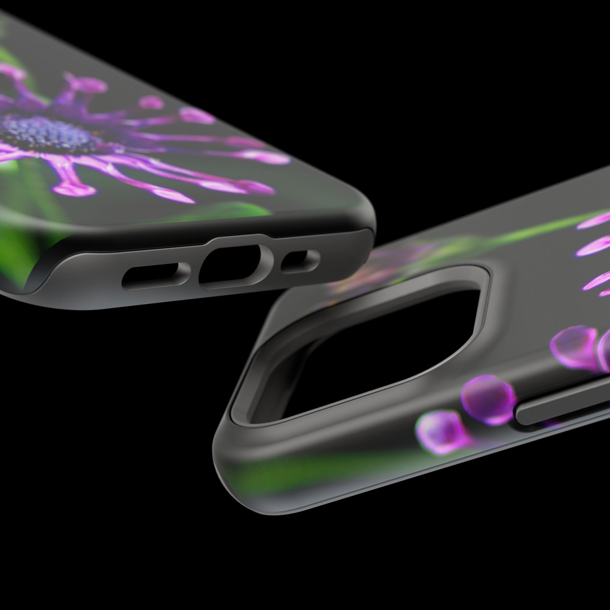 Phone Cases - Whirligig Flower Design