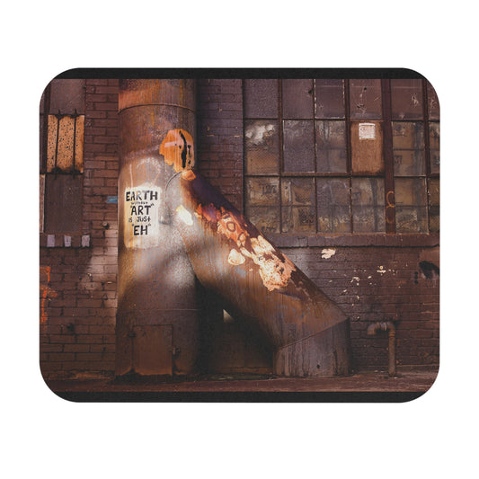 Urban Art Mouse Pad, Decorative Computer Accessory, Non-slip Desk Mat, Office Gift for Creatives, Eco-friendly Desk Decor