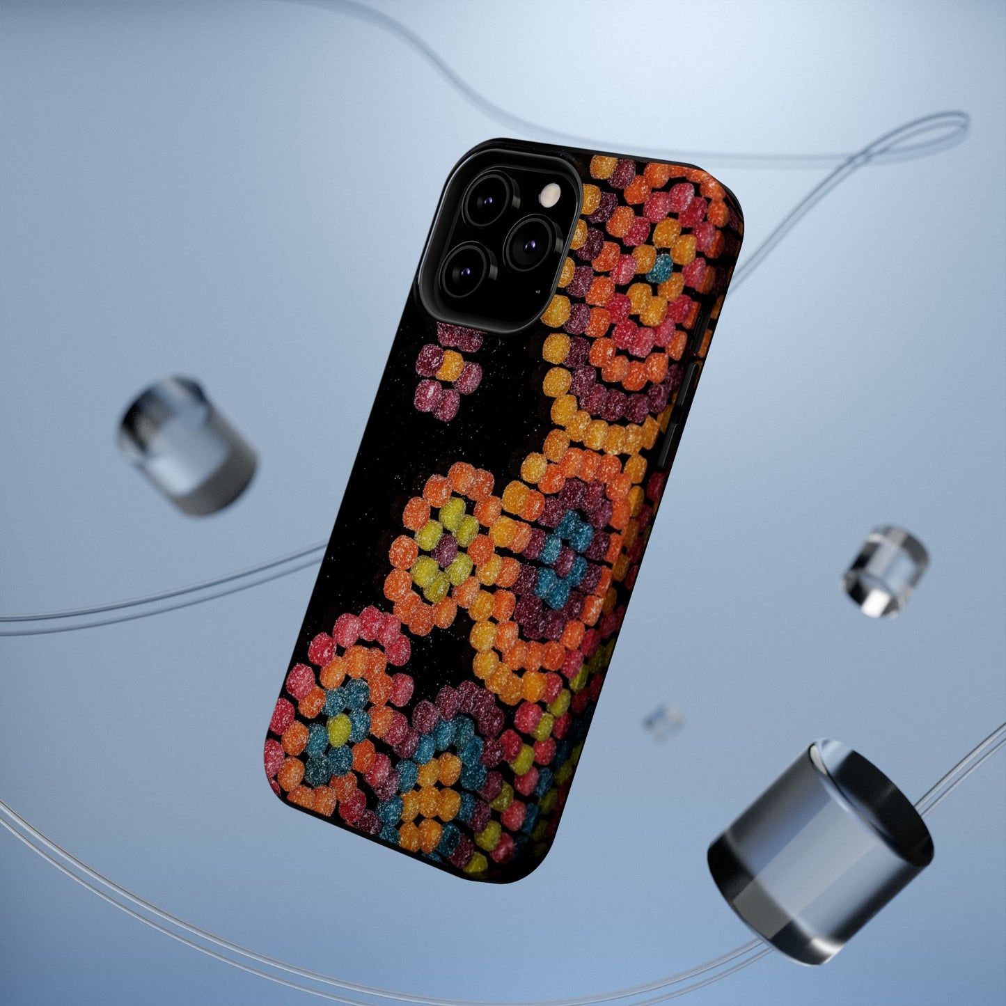 Colorful Candy Pattern Magnetic Impact Phone Case