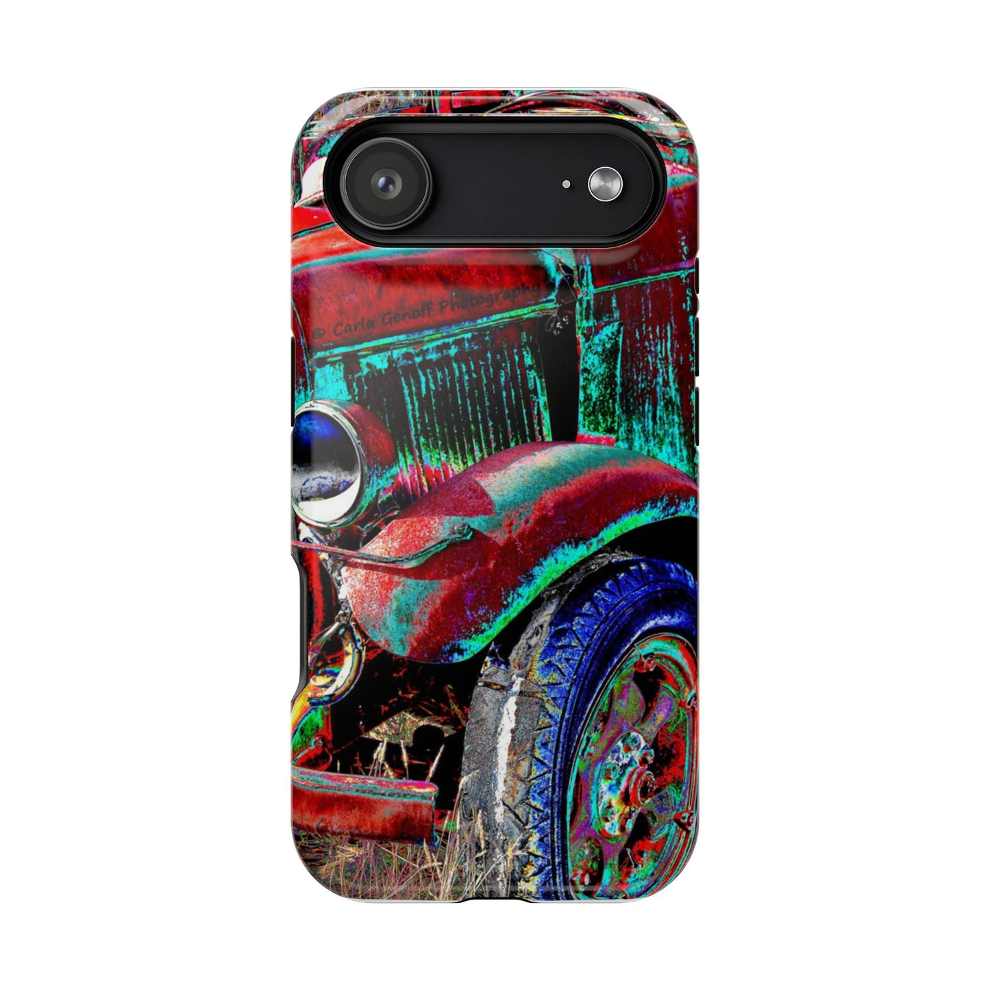 Vintage Car Magnetic Impact-Resistant Phone Case