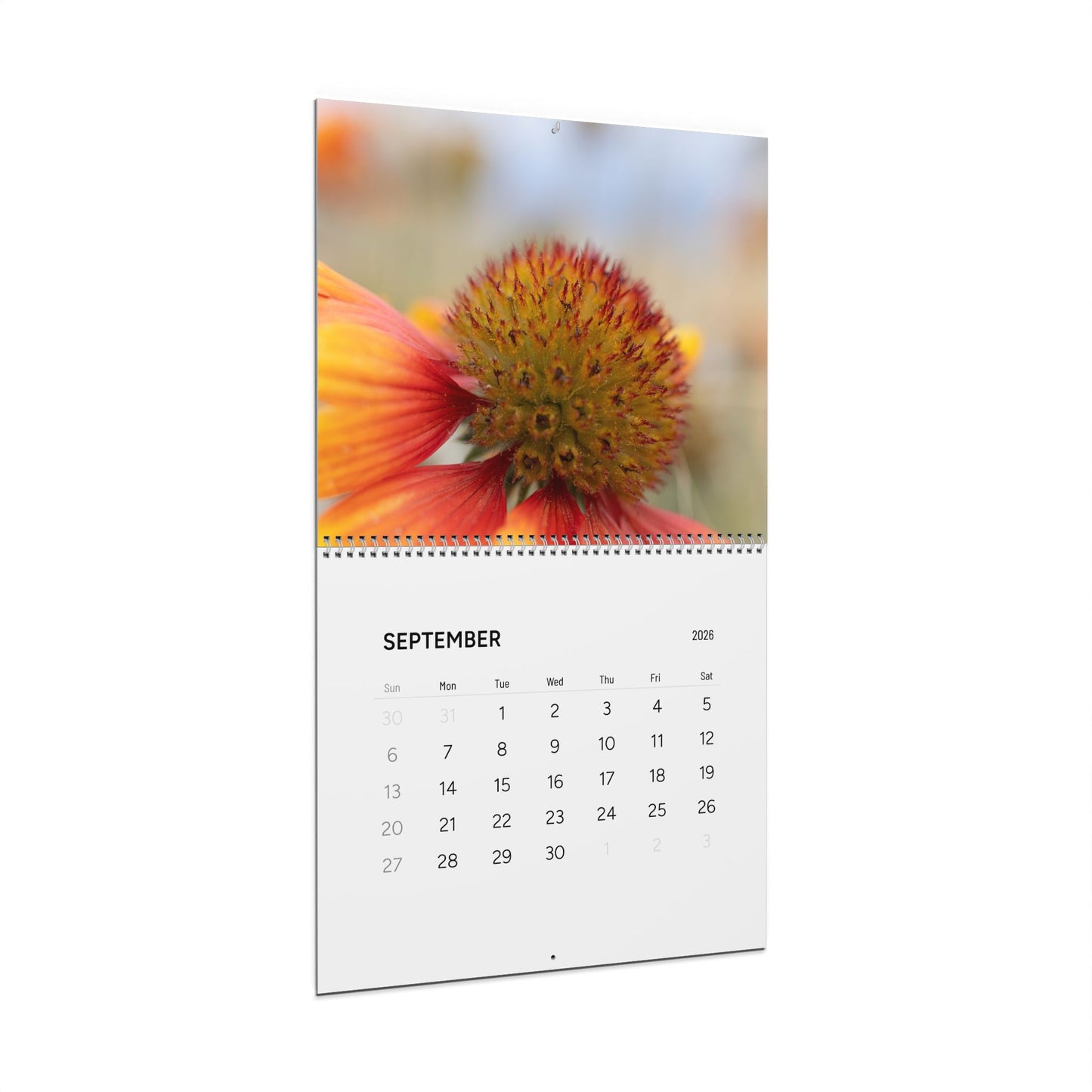 2026 Nature Photo Wall Calendar – Scenic Seasonal Landscape & Floral Monthly Planner