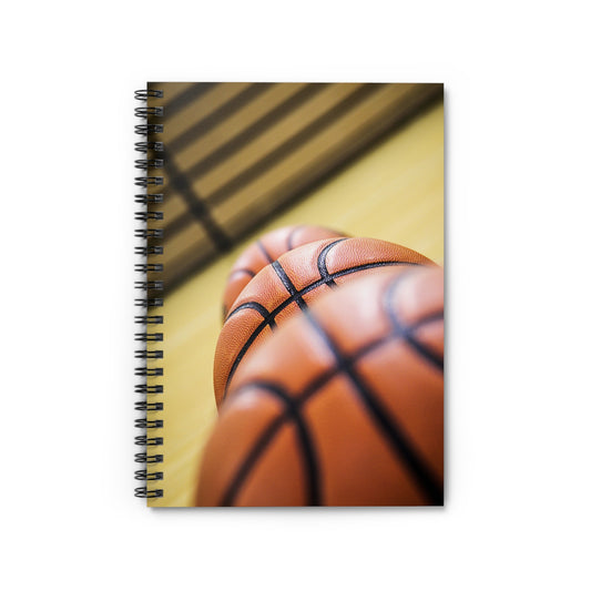 Basketball Spiral Notebook – Ruled Journal for Players & Fans
