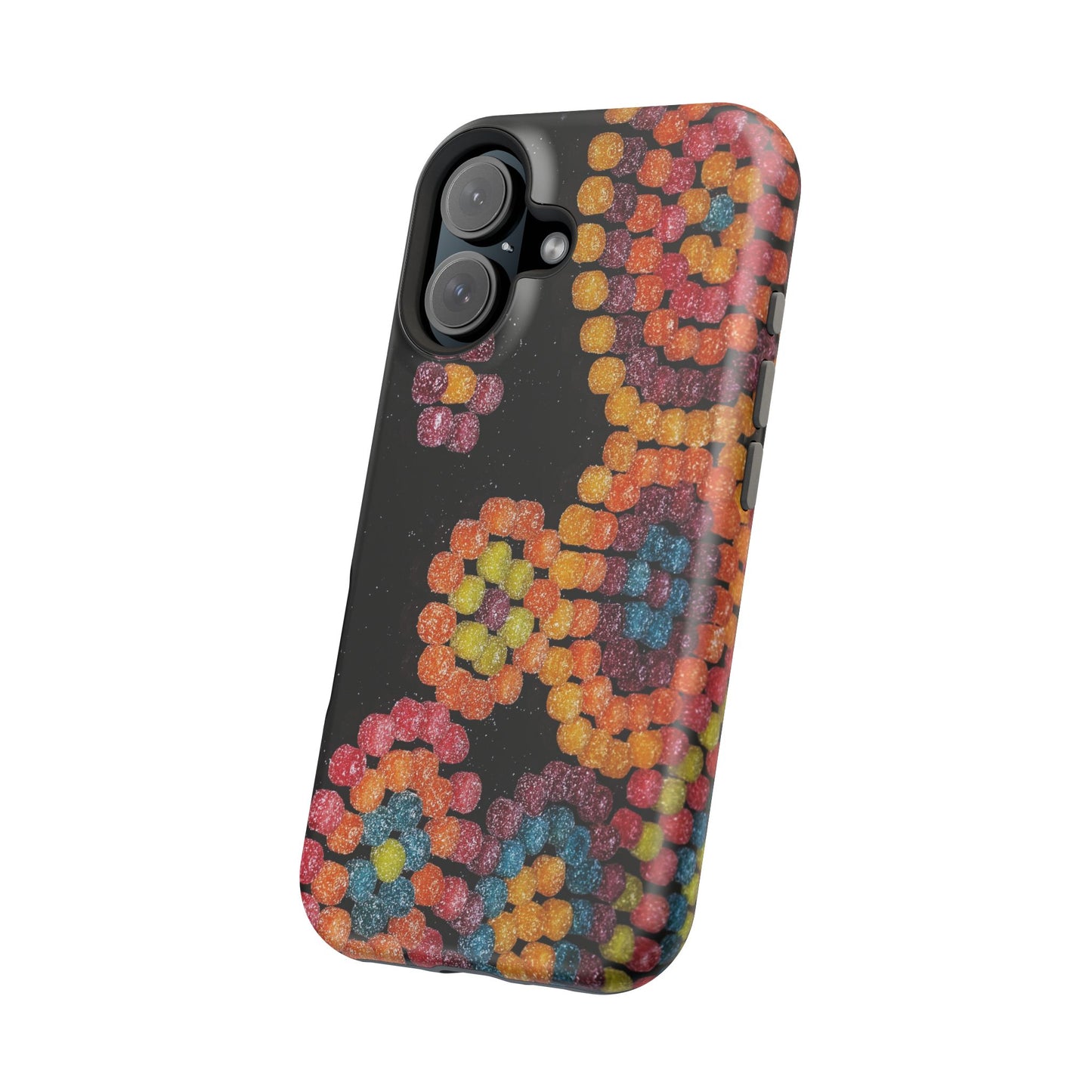 Colorful Candy Pattern Magnetic Impact Phone Case