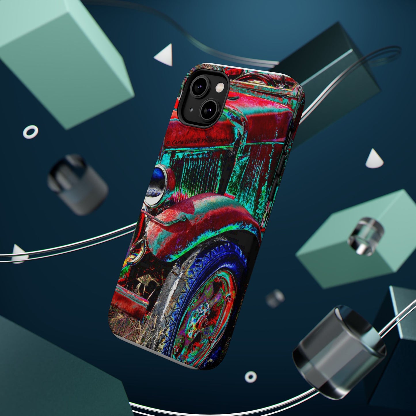 Vintage Car Magnetic Impact-Resistant Phone Case