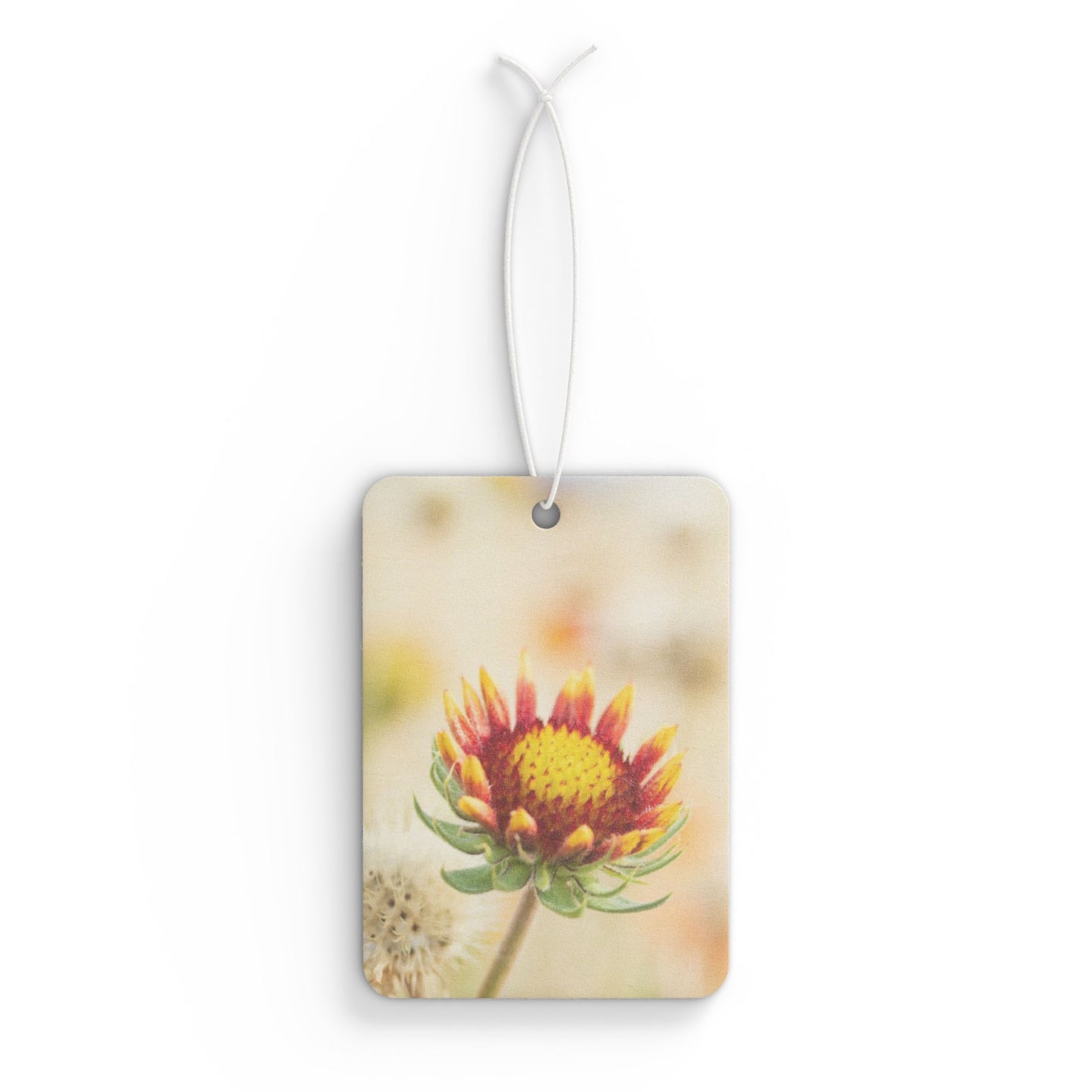Floral Sunburst Car Air Freshener — Summery Wildflower