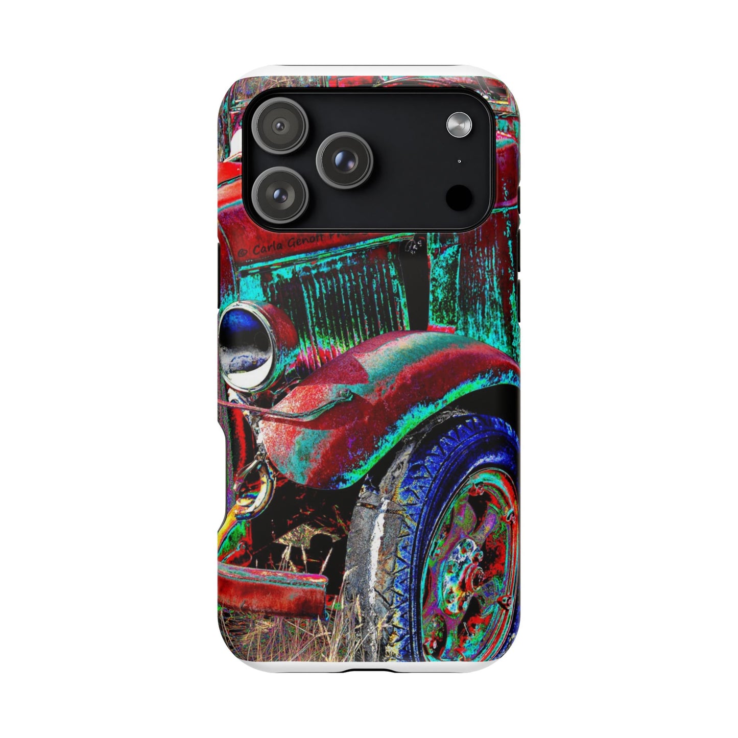 Vintage Car Magnetic Impact-Resistant Phone Case