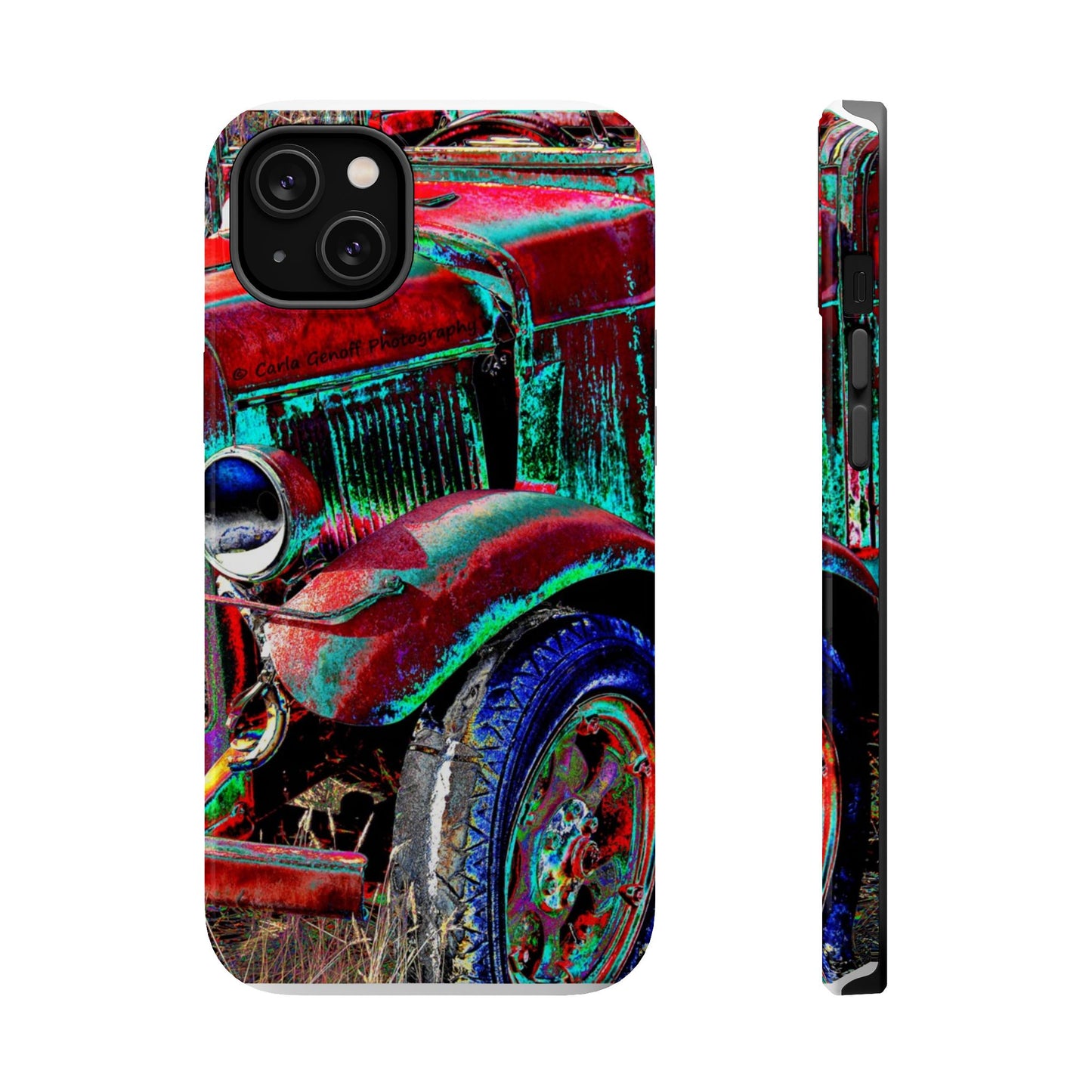 Vintage Car Magnetic Impact-Resistant Phone Case