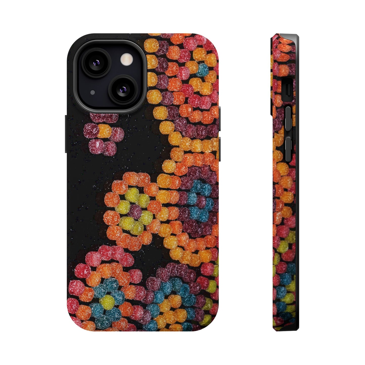 Colorful Candy Pattern Magnetic Impact Phone Case