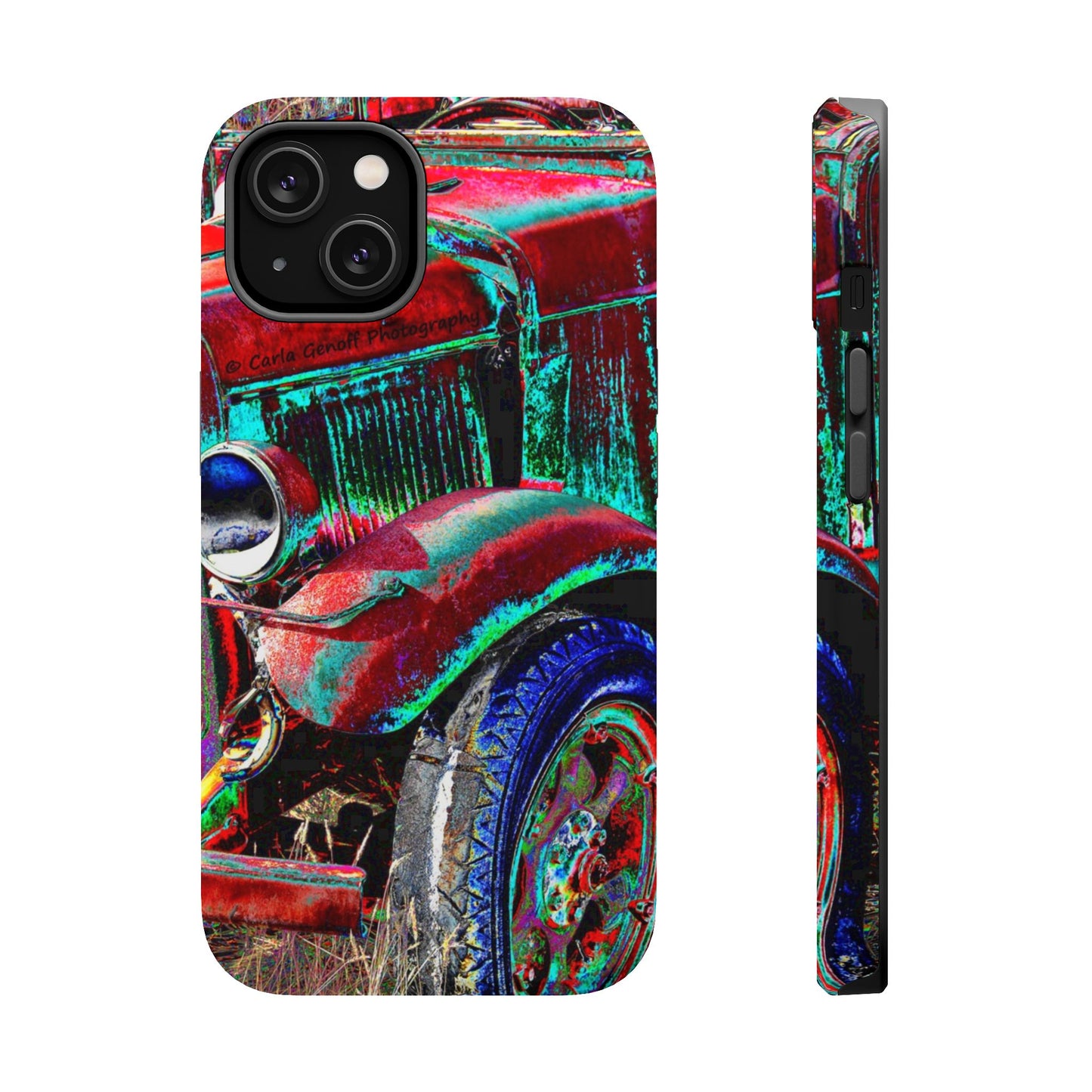 Vintage Car Magnetic Impact-Resistant Phone Case