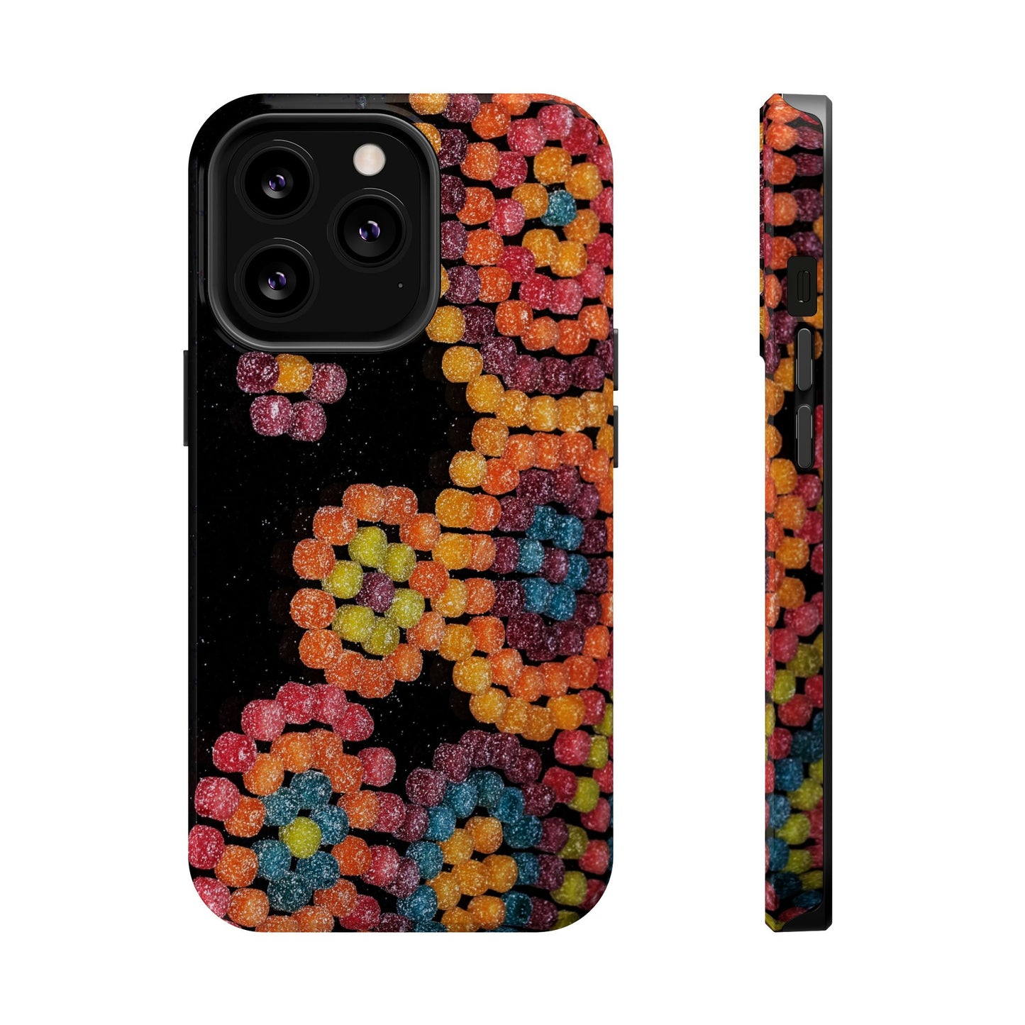 Colorful Candy Pattern Magnetic Impact Phone Case