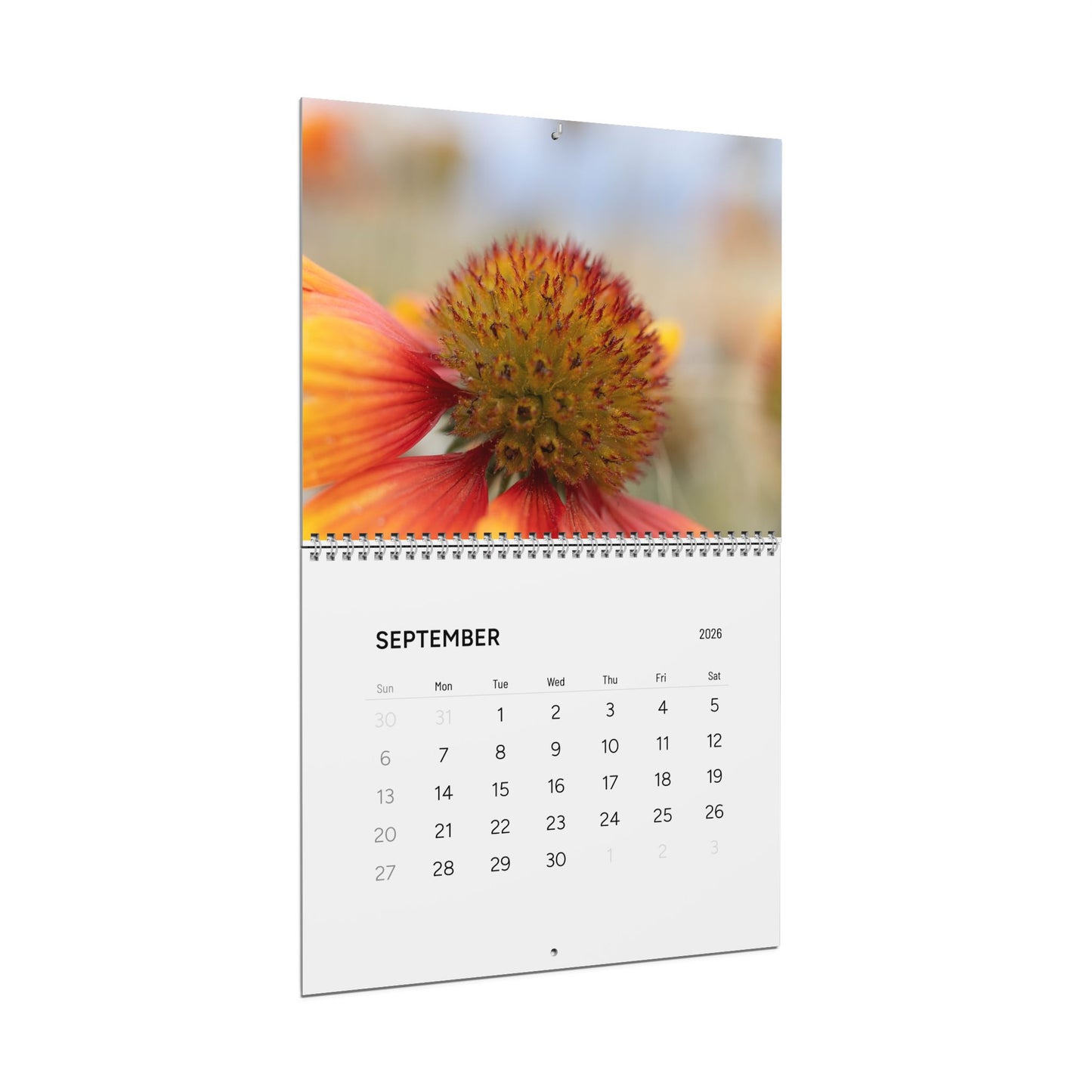 2026 Nature Photo Wall Calendar – Scenic Seasonal Landscape & Floral Monthly Planner