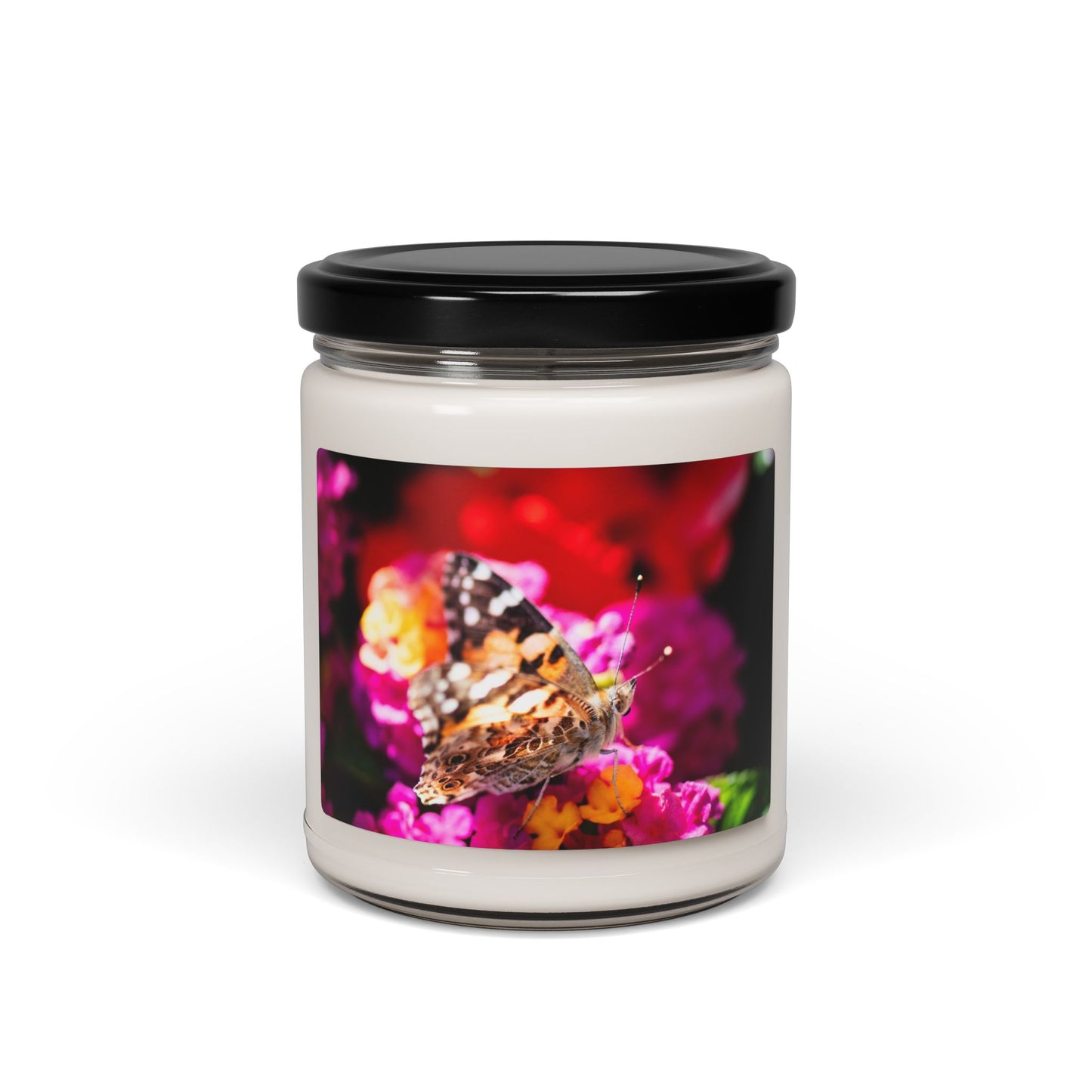 Butterfly Garden Soy Candle — 9oz Scented Jar