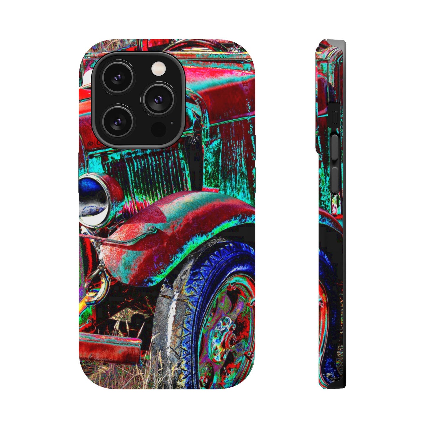 Vintage Car Magnetic Impact-Resistant Phone Case