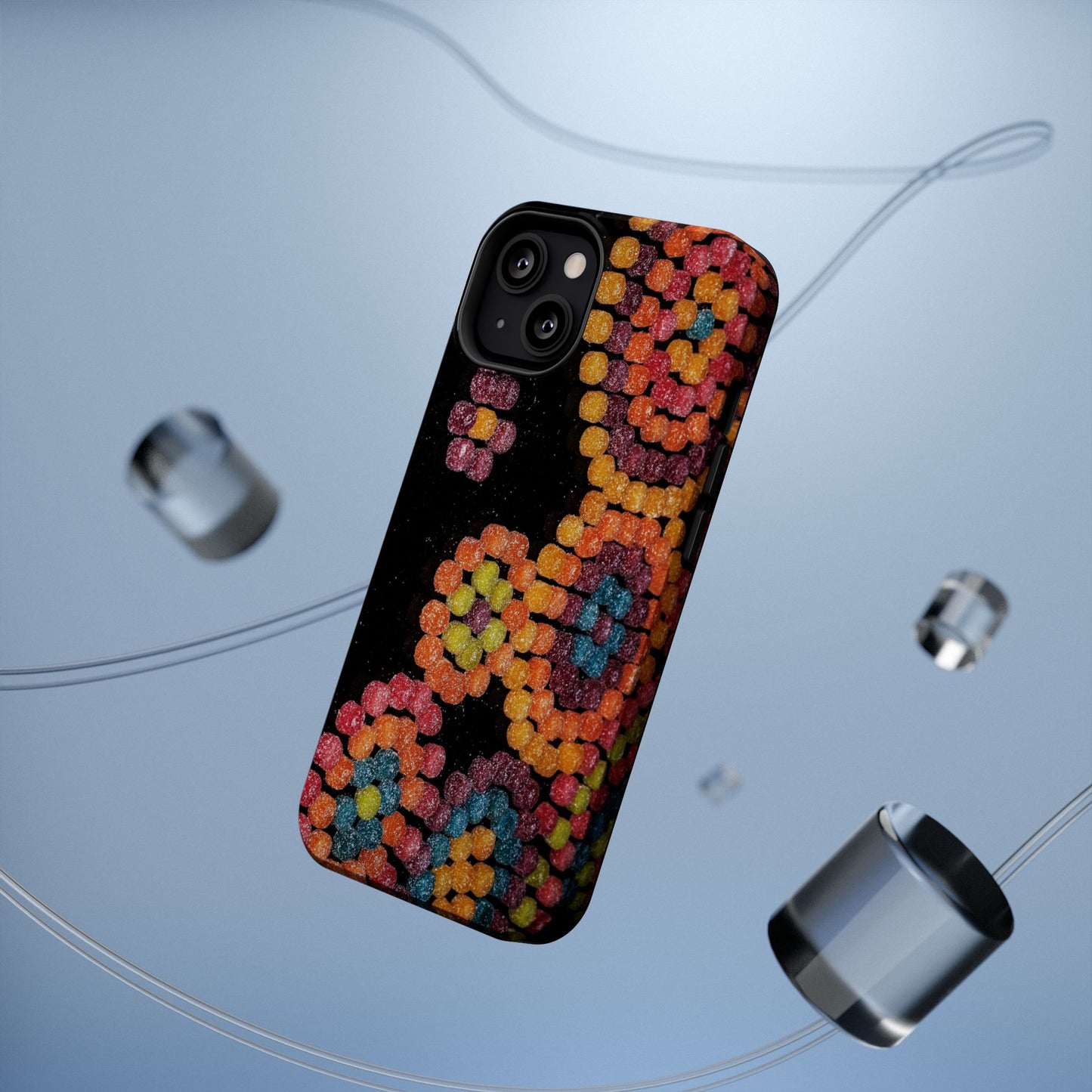 Colorful Candy Pattern Magnetic Impact Phone Case