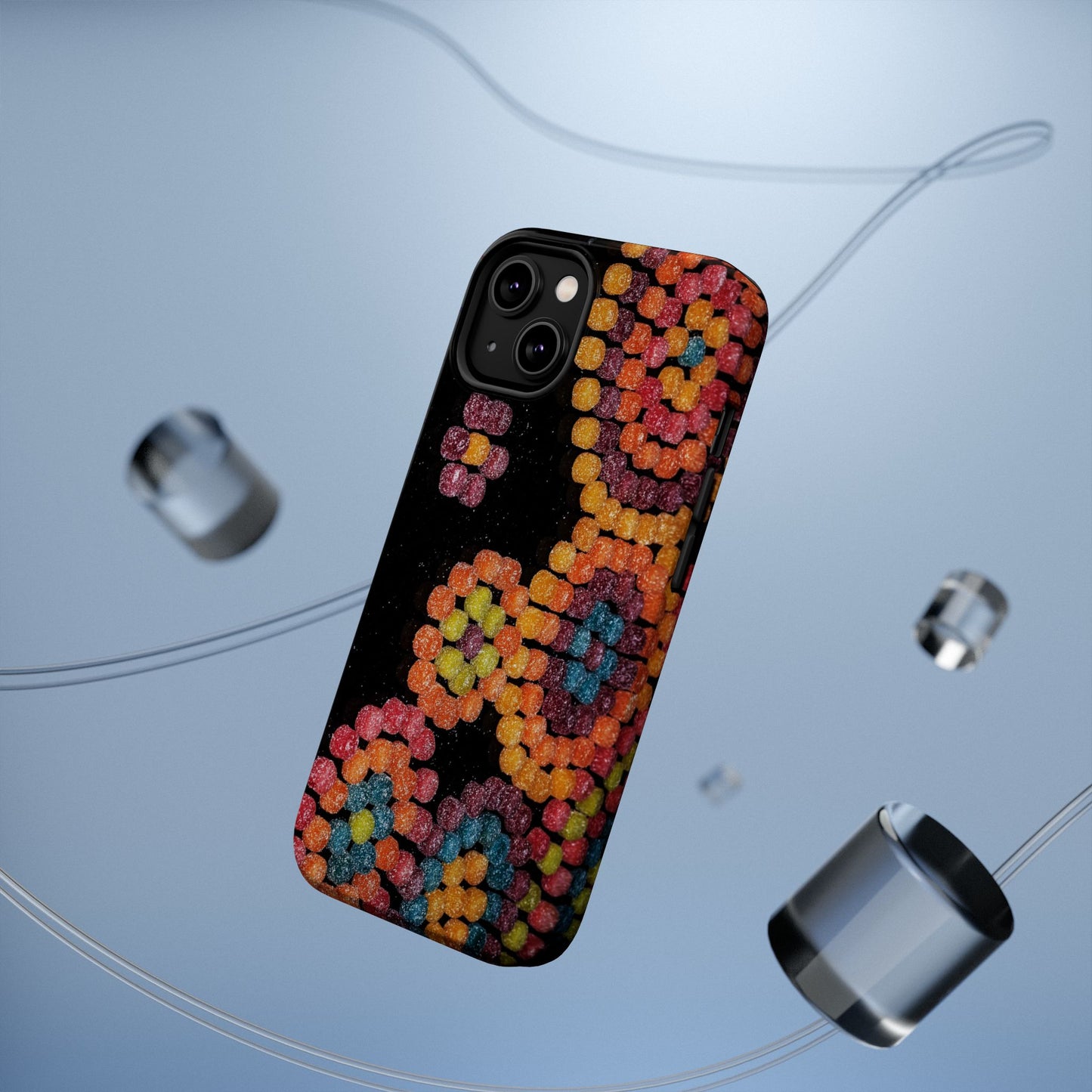 Colorful Candy Pattern Magnetic Impact Phone Case