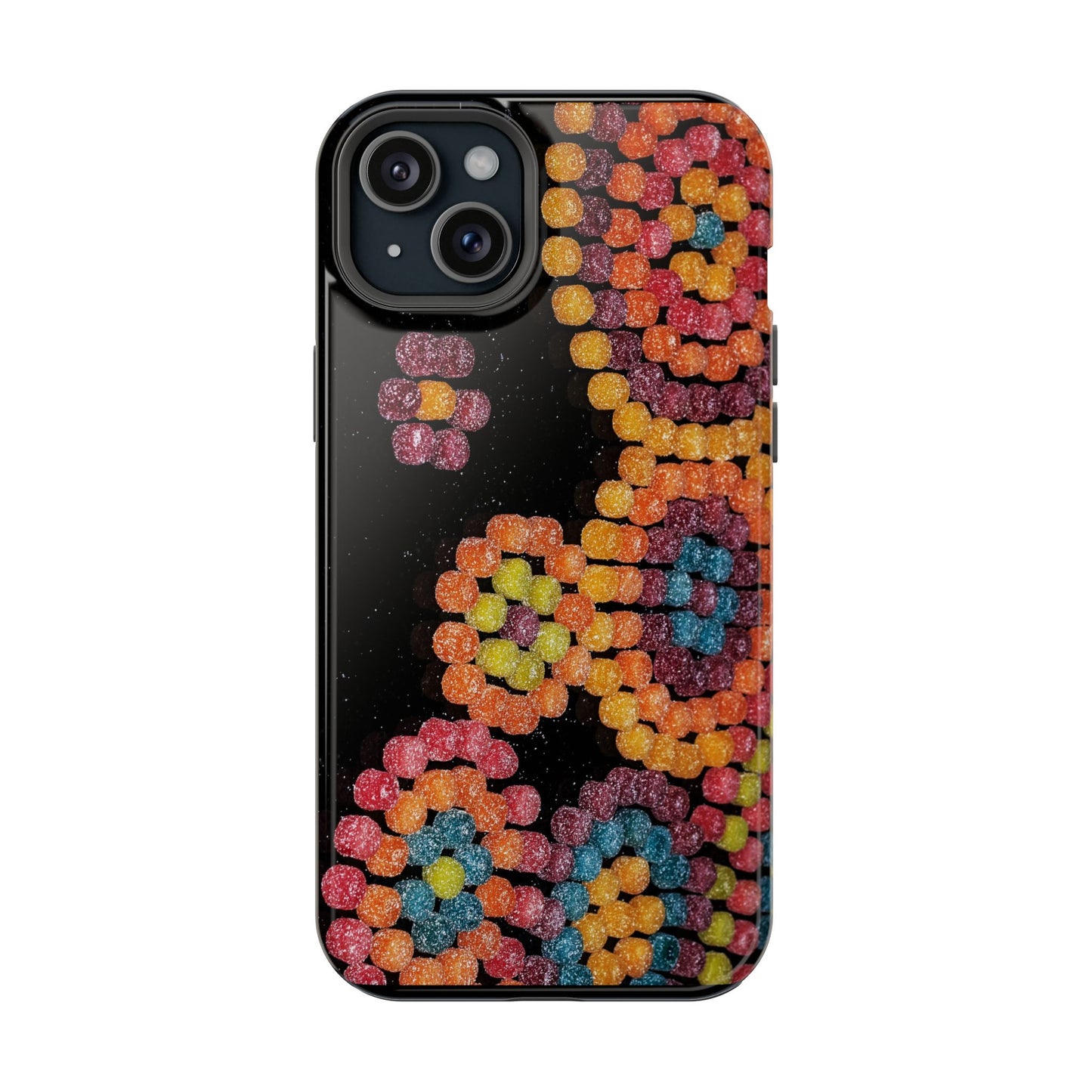 Colorful Candy Pattern Magnetic Impact Phone Case